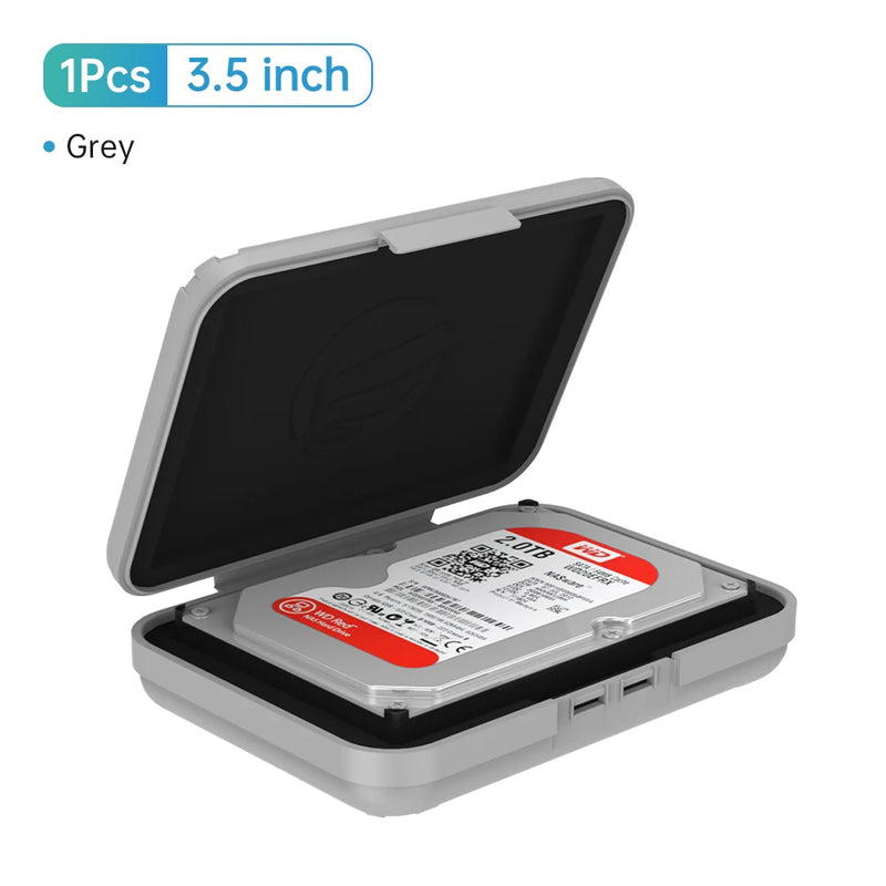 ORICO 3.5 Inch Hard Drive Bags & Case HDD Protective Moisture-proof Storage Box for HDD