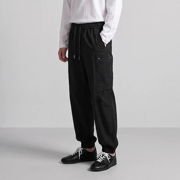 ខោបុរស Semir កប្បាស Twill រលុង ទន់ មានផាសុកភាព រដូវស្លឹកឈើជ្រុះ ឆ្នាំ២០២៦ ស្ទីលធម្មតា ខោបុរាណ សម្រាប់រាល់ថ្ងៃ