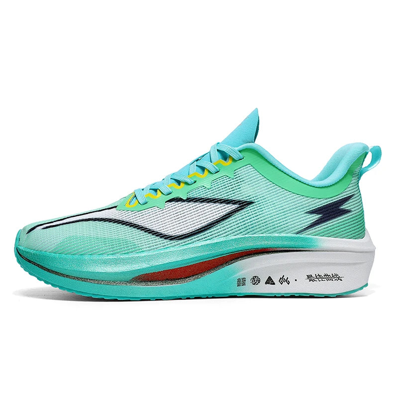 Unisex Sports Shoes Fashion Lace Up Mesh Outdoor Running Shoes New Breathable Lightweight Marathon Sports Tennis Shoes for Men