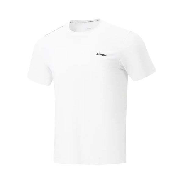 អាវយឺតហ្វឹកហាត់បុរស Li-Ning LN DRY 81% Polyester 19% Elastane ទំហំធម្មតា អាវយឺតដៃខ្លី LiNing មានខ្យល់ចេញចូលបាន ATSW195