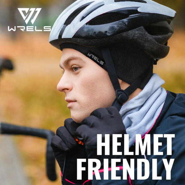 WRELS Winter Fleece Ear Warmer Headband Windproof Sweat Wicking Cold-Proof Ear Covers for Men Women Outdoor Running Ski