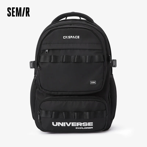 កាបូបស្ពាយបុរស Semir សមត្ថភាពធំ កាបូបសម្រាប់គូស្នេហ៍ កាបូបសម្រាប់សិស្ស កាបូបសម្រាប់ធ្វើដំណើរធម្មតា កាបូបយួរដៃប្រចាំថ្ងៃ សម្រាប់ពាក់ប្រចាំថ្ងៃ ឆ្នាំ២០២៦