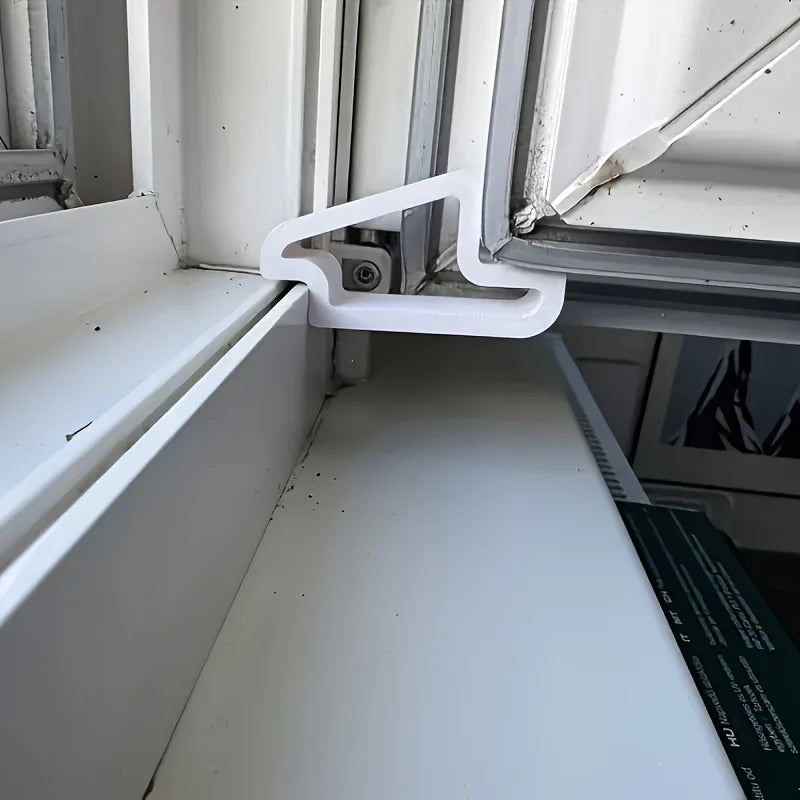 1/2/3pcs Window Stopper-Durable Plastic Door Stopper with Easy-Install Design, Prevents Sliding Down,Secure Hold for Home&Office