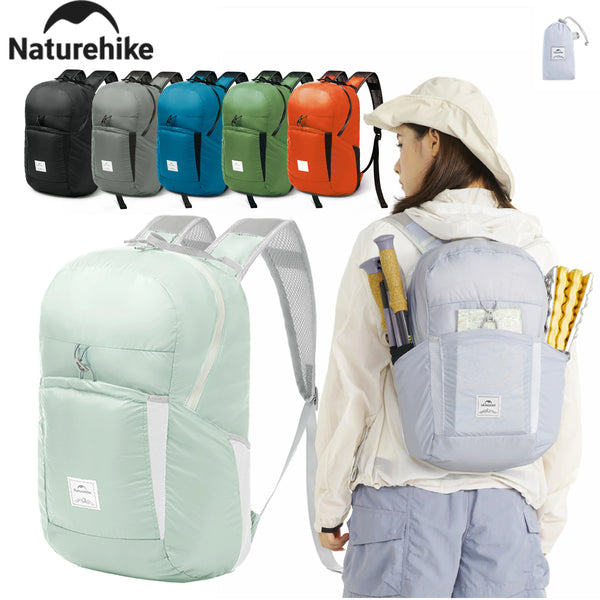 Naturehike 2025 Camping Backpack 30L Large Capacity Portable Foldable Waterproof Shoulder Bag Outdoor Travel Hiking Picnic Bag
