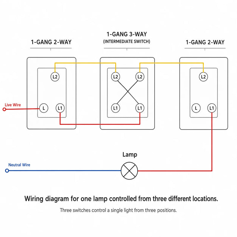 Retro Metal Wall Light Toggle 1 2 Gang 3 Way Switch EU FR Russia Vintage Brass Lever Stainless Steel Switch Panel For Home