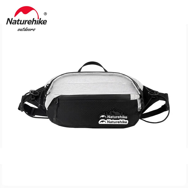 កាបូបស្ពាយ Naturehike ទំហំ 5L សម្រាប់ពាក់ក្រៅផ្ទះ ស្ពាយស្មាធម្មតា កាបូបចង្កេះការពារទឹក ជិះកង់ រត់ ឡើងភ្នំ កីឡា