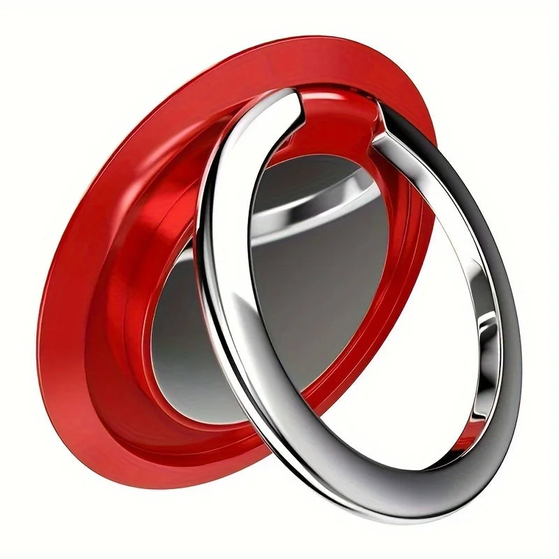 Universal Finger Ring Holder Stand Grip 360 Degree Rotating For Mobile Phone Car Magnetic Mount Phone Back Sticker Pad Bracket