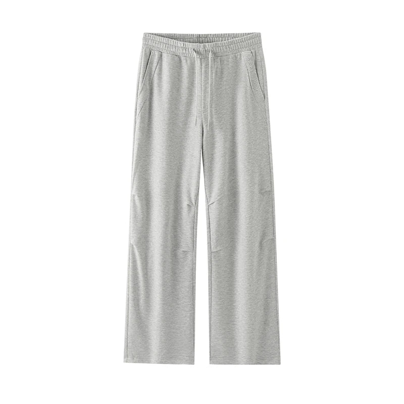 Semir Men Pants Workwear 2026 Parachute Knitted Loose Fit Straight Urban Casual Everyday Style Soft Comfortable Daily Wear