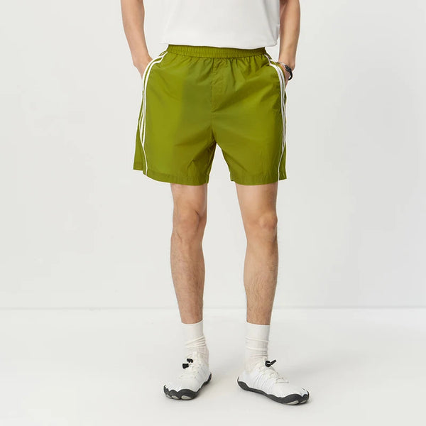 ខោខ្លីបុរស Semir ការពារកាំរស្មីយូវី ខោខ្លីឆ្នូតៗ ត្រជាក់ រលុង ត្រង់ រដូវក្តៅ ឆ្នាំ២០២៦ ស្ងួតរហ័ស សម្រាប់ក្រៅផ្ទះ