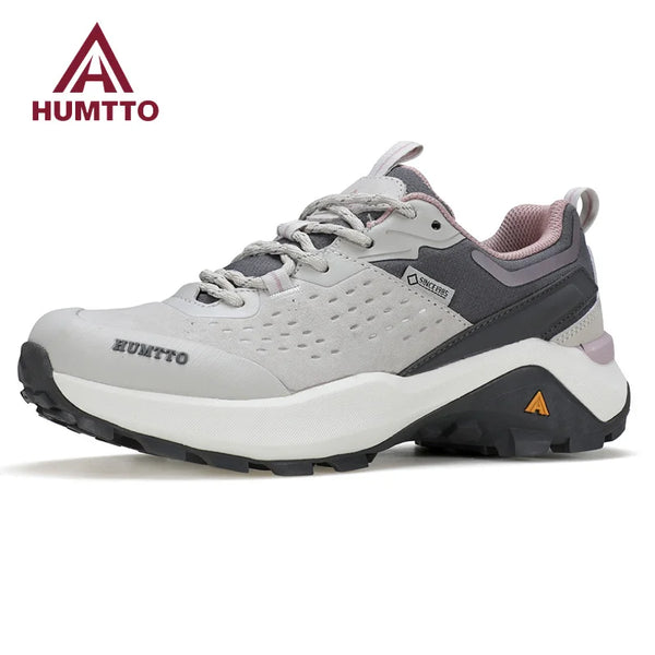 HUMTTO Hiking Women Shoes Non-slip Women's Sports Shoes Soft Safety Walking Outdoor Sneakers for Woman Breathable Trekking Boots