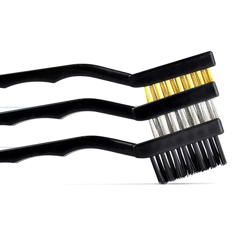1set Professional Wire Brush Set - for Cleaning, Welding,Slag Removal, And Rust Removal,Wire Brushes,for Cleaning.cleaning brush