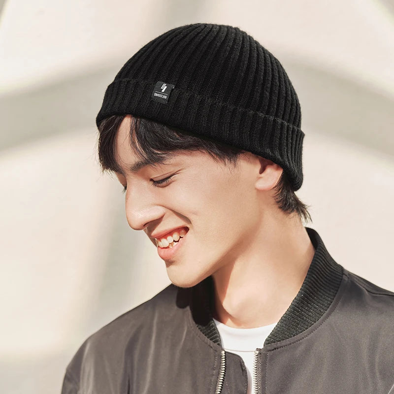 Semir Stylish Hat Knit Men Autumn Winter 2025 Beanie Soft Warm Elastic Cozy Protection Couple