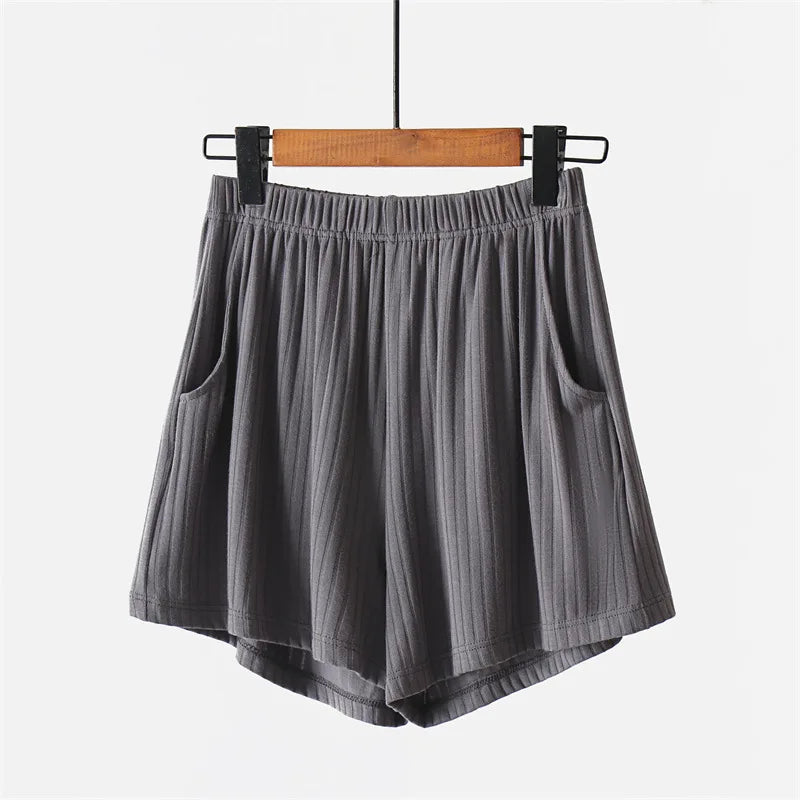 Summer Sleeping Pants New Modal Loose Shorts For Women Casual Pajamas Pant Home Wear Pyjamas Short Pantalon Pijama Mujer