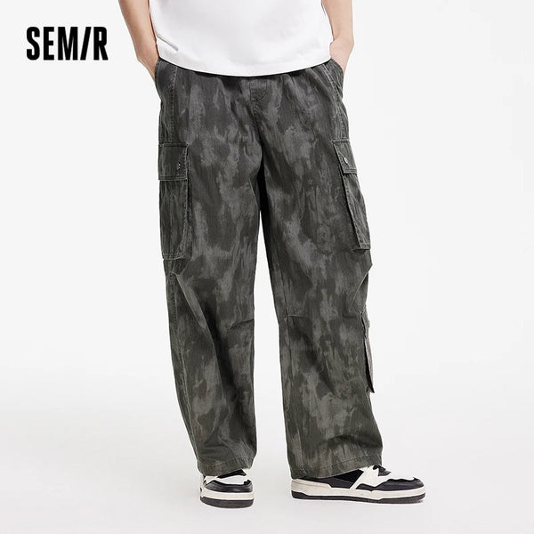 ខោបុរស Semir សម្លៀកបំពាក់ធ្វើការ 2026 ហោប៉ៅច្រើនសម្រាប់ឆ័ត្រយោងក្រៅផ្ទះ ត្រង់ រចនាប័ទ្មទីក្រុង ធម្មតា ប្រចាំថ្ងៃ ទន់ មានផាសុកភាព ពាក់ប្រចាំថ្ងៃ