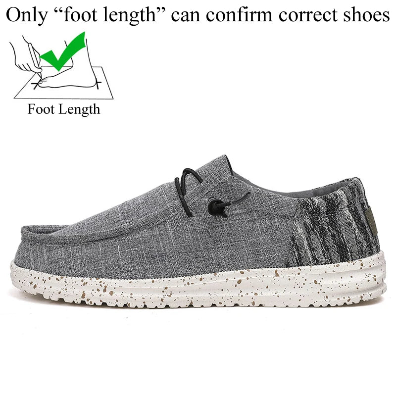 Summer Light Dude Shoes Men Canvas Casual Shoes 2023 Breathable Comfortable New Big Size 48 49 50 Dropshipping
