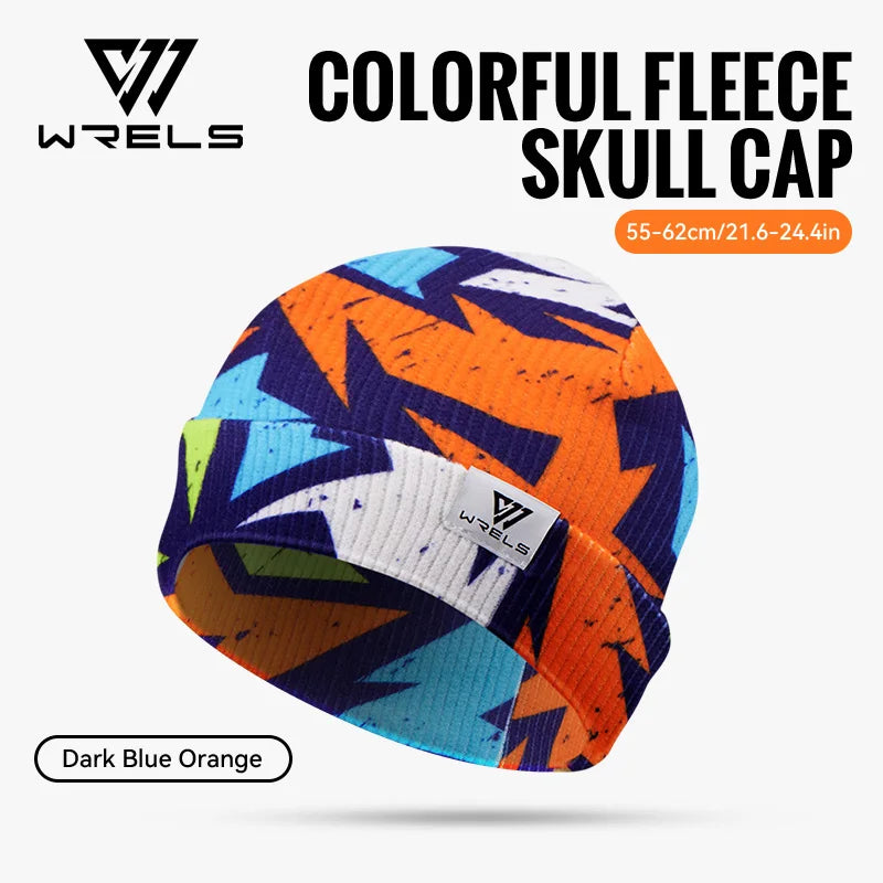  WRELS Winter Warm Knitting Hats Soft Thick Windproof Knit Beanie Hat for Skiing Running Outdoor Sports Skull Cap Beanies Hats
