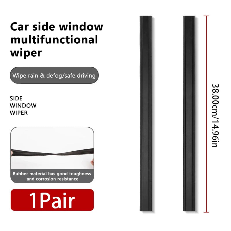 SEAMETAL Universal Car Side Window Wiper Car Water Mist Removal Wipers Blade for Car Accessories Window Cleaning Tool