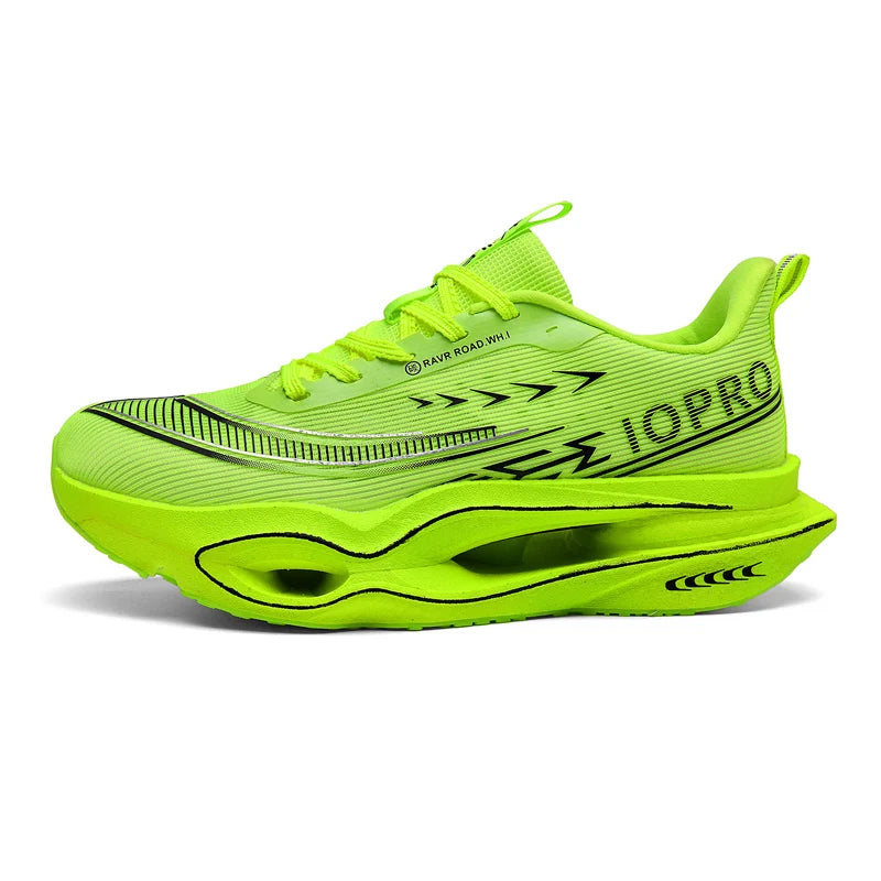 New Unisex Sports Shoes Breathable Mesh Hollowed Out Soft Sole Cushioning Rebound Outdoor Running Professional Training Shoes
