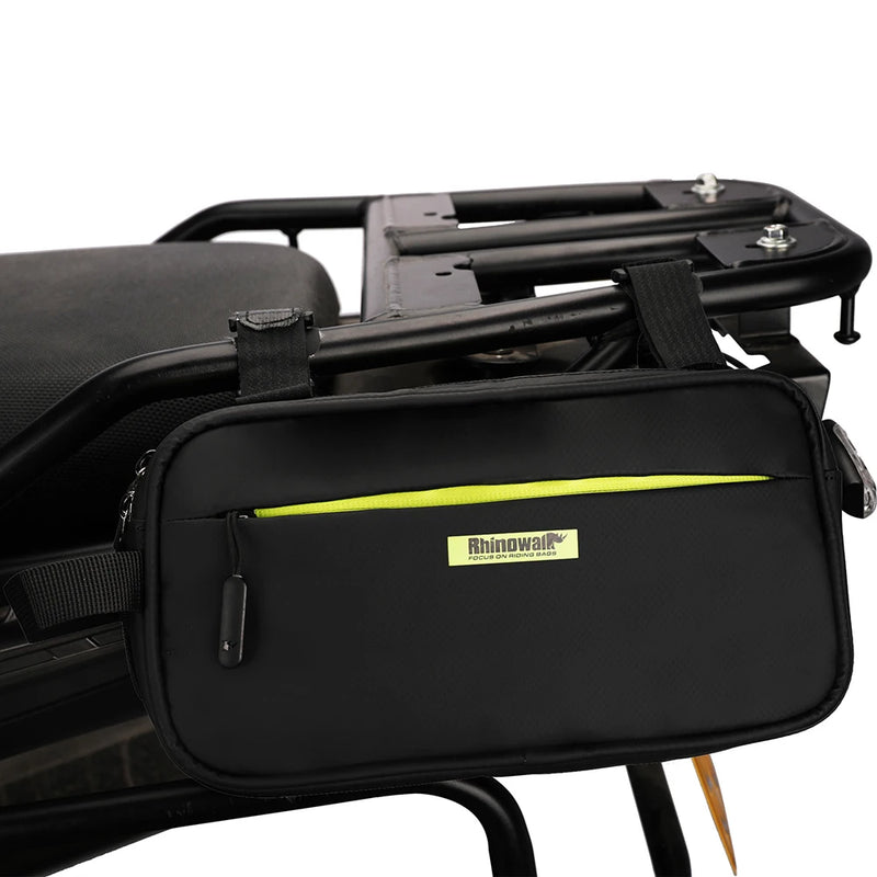 Rhinowalk Motorcycle Bag 3L Moto Tail Bag Bumper Multifunctional Waist Bag Outdoor Motorbike  Side Bag Tool Bag Accessories