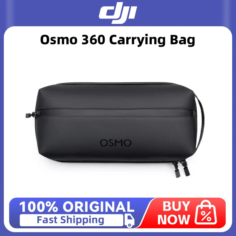DJI Osmo 360 Carrying Bag Combining hard and soft materials, this bag offers ample space and style
