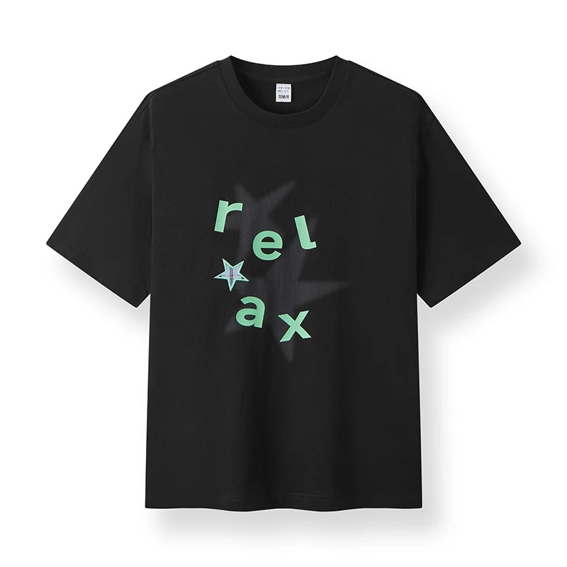 Semir Men Tshirt Tie Dye Star Printed Moisture Wicking Quick Dry Knit Couple Style 2026 Summer Casual Top