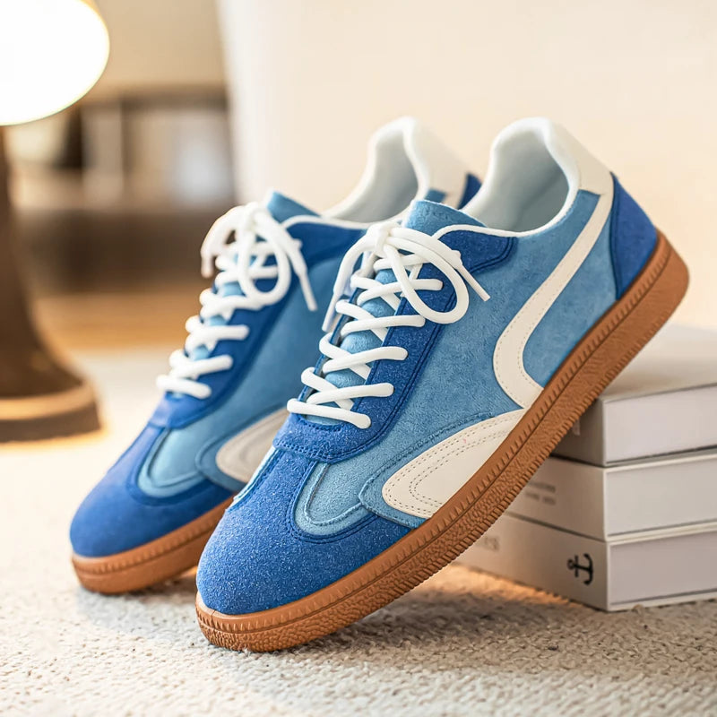 Men Board Shoes 2026 Spring New Item Suede Leather Low Cut Breathable Fashionable Comfortable Versatile Casual Sports Mens Shoes