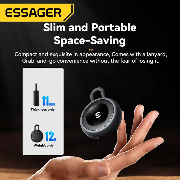 ឆ្នាំងសាកឥតខ្សែ Essager សម្រាប់ iWatch ចល័ត USB ប្រភេទ C ឆ្នាំងសាកលឿនសម្រាប់ iWatch Series 9 8 7 6 5 Ultra 2 SE