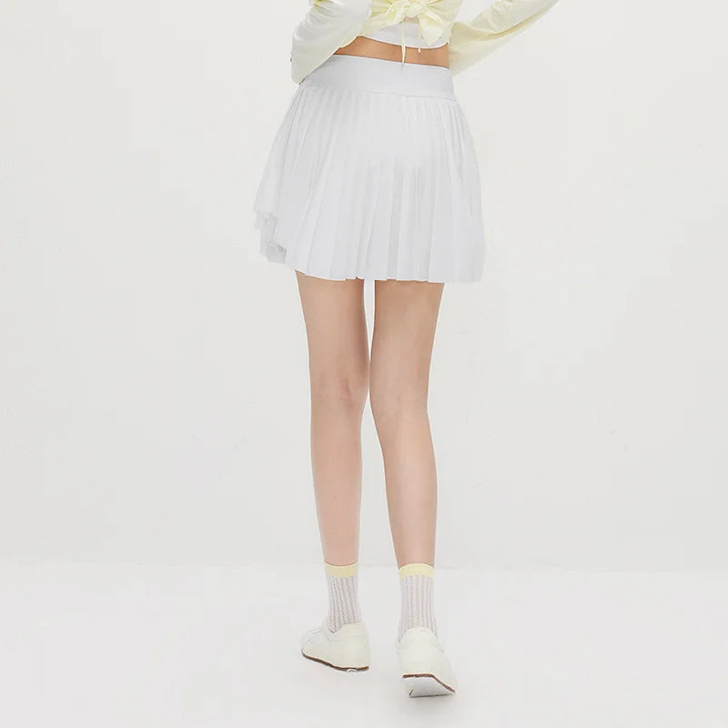 Semir Women Skirt Moisture Wicking Quick Dry Minimalist Design Girlish Sports Style Pleated Mini 2026 Summer Top