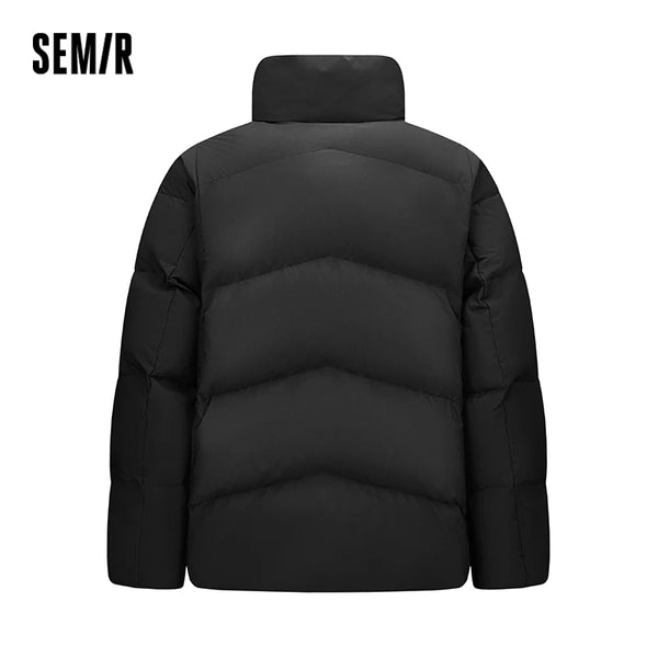 អាវក្រៅ Semir សម្រាប់បុរស ធន់នឹងខ្យល់ ធន់នឹងទឹក ទម្ងន់ស្រាល រដូវរងា សម្លៀកបំពាក់ក្រៅទីក្រុង ម៉ូដថ្មី ឆ្នាំ២០២៦