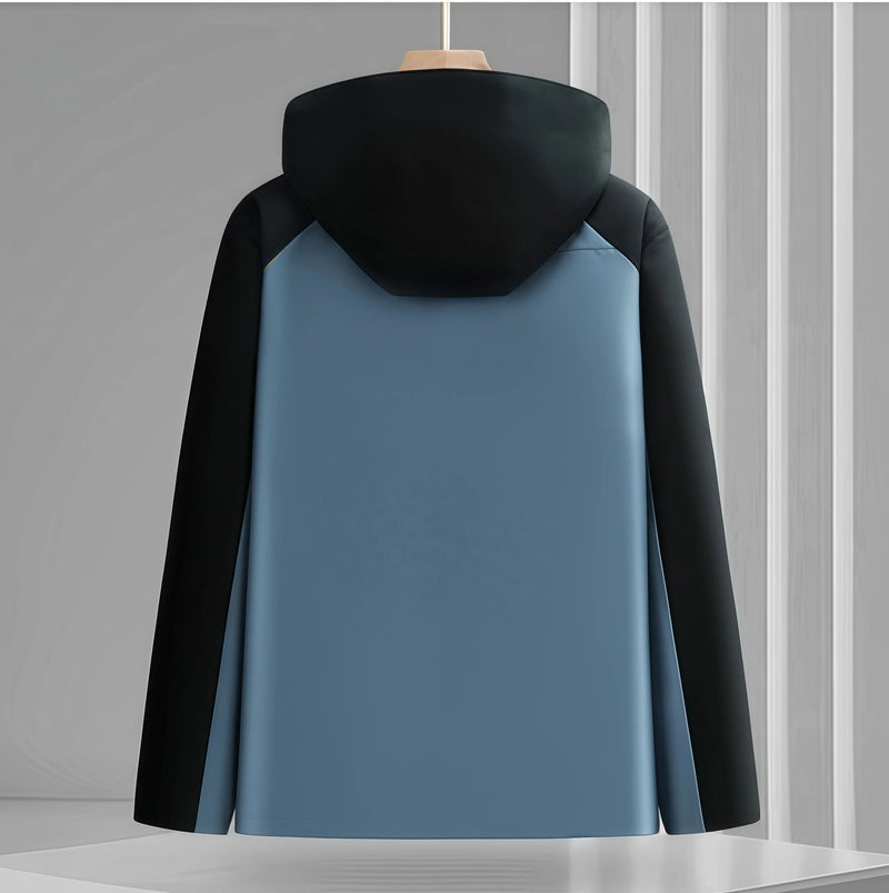 Detachable Polar Fleece Inner Hooded Windbreake Waterproof and Scratch-resistant Outdoor Adventure Hiking Casual