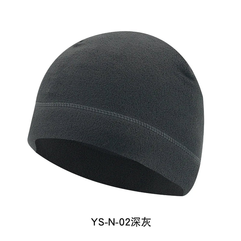 WRELS Winter Cycling Cap Windproof Thermal Ski Helmet Liner Running Skiing Motorcycle Earmuffs Hat Outdoors Cycling Helmet Liner