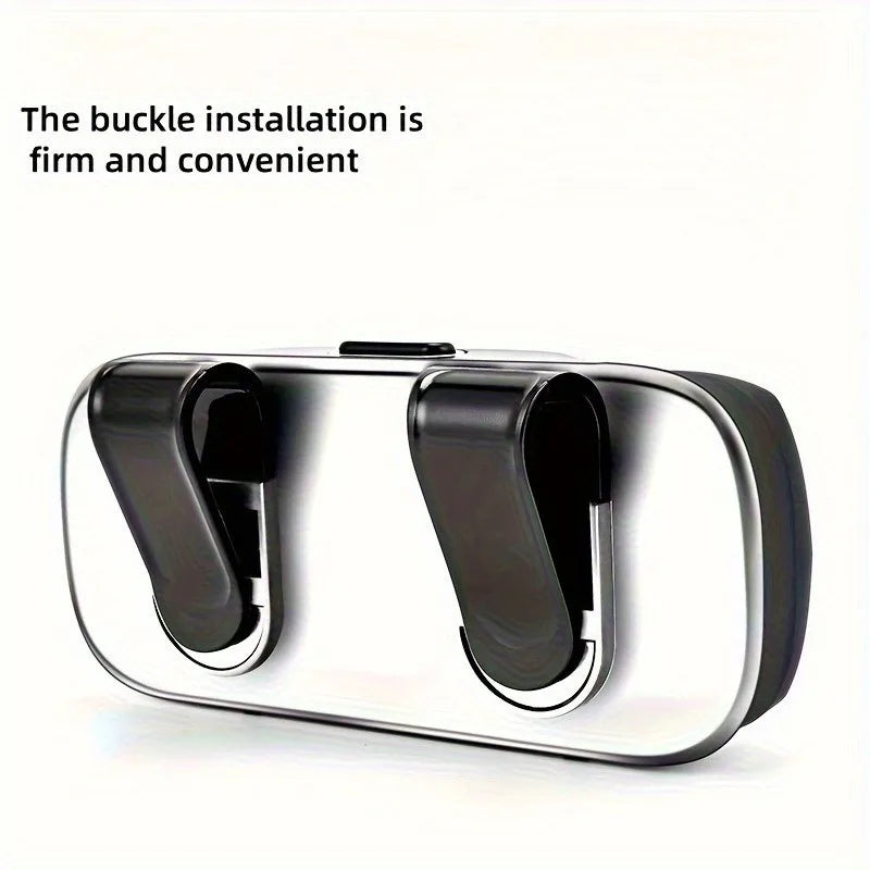 1 pcsMultifunctional Glasses Case for Cars That Can Be Attached to The Sun Visor, Serving As a Holder.receipt compartment