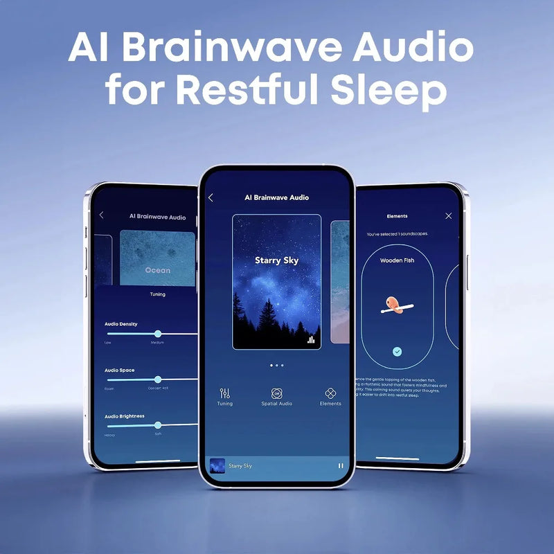 កាសស្តាប់ត្រចៀកឥតខ្សែ Soundcore TWS ពណ៌ស្វាយសម្រាប់គេង A30 កាសស្តាប់ត្រចៀកឆ្លាតវៃ ANC សម្រាប់គេង កាសស្តាប់ត្រចៀកកាត់បន្ថយសំឡេងរំខានសម្រាប់គេង