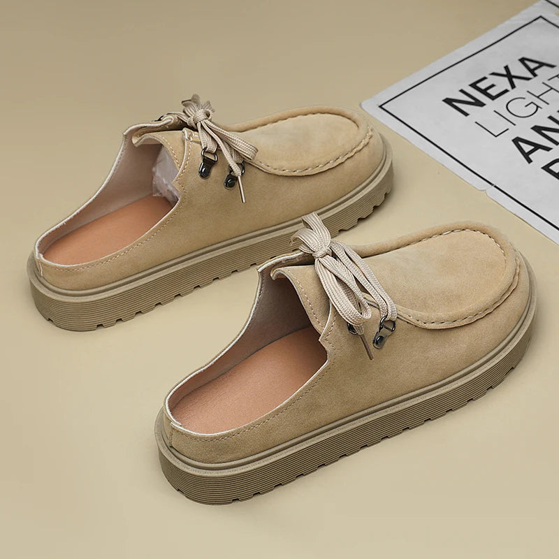 Men's Casual Slip-On Slippers Spring Summer New Soft-Sole Anti-Slip Comfort Outdoor Walking Shoes Fashion Youth Joker Tide Shoes