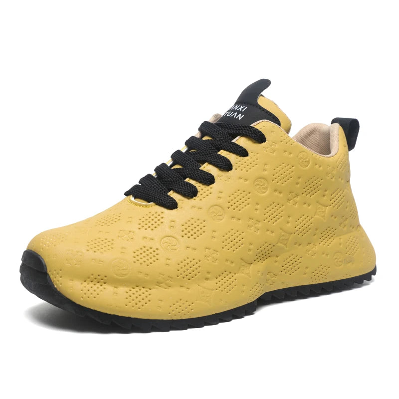Mens Board Shoes 2026 New Thick Soled Cosy Student Youth Trendy Sports Outdoor Casual Walking Shoes Flat Sneakers for Men