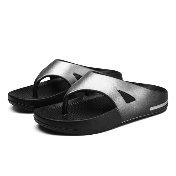 Summer Thick Sole Bottom Platform Flip Flops Men Slippers EVA Soft Beach Slippers Indoor Outdoor Lightweight