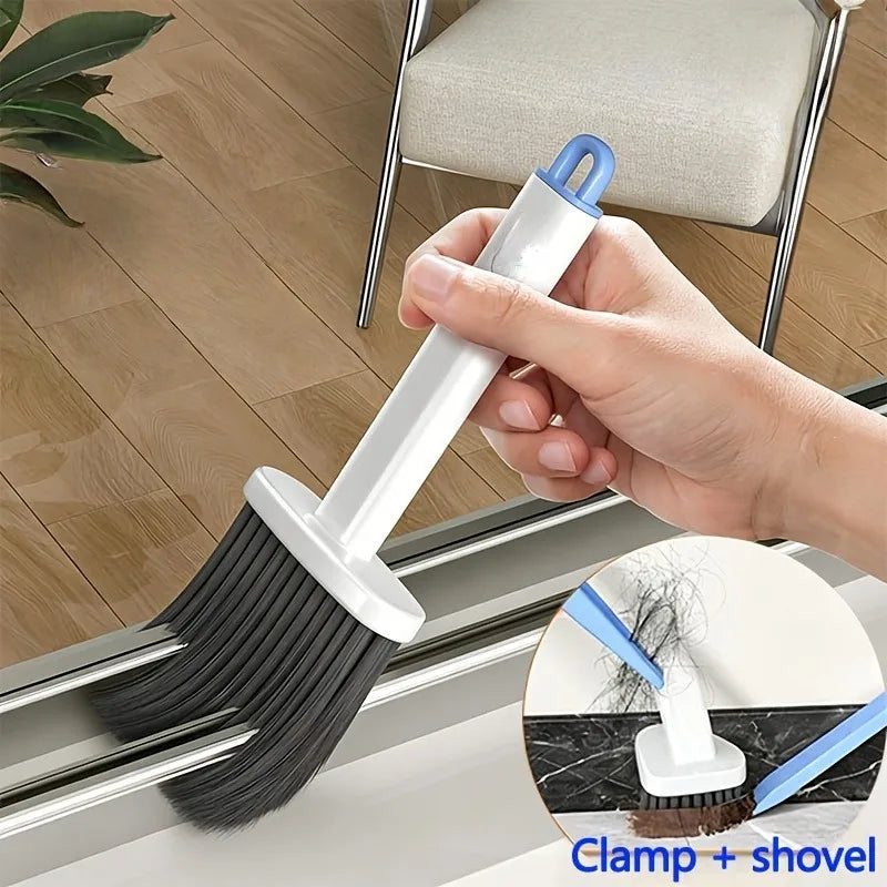 1pc Window Track Cleaning Brush Set - Multi-functional,Household Dusting Brush, Car Interior Dusting Brush. Home Cleaning Tool