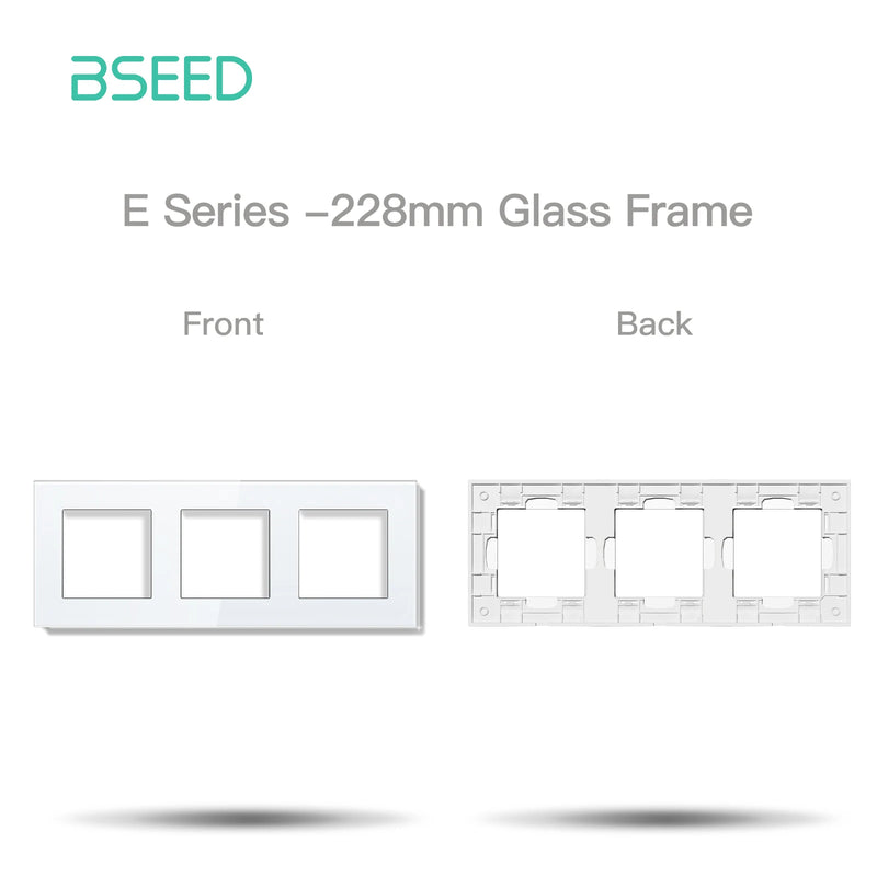 BSEED Smart WiFi Thermostat for Floor Heating/Boiler/Water Function Part Thermostat Controller Glass Panel Tuya APP Control