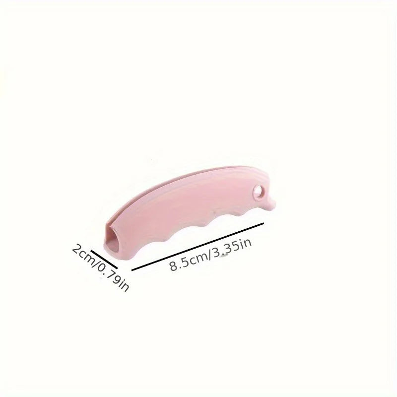 2PCS Effort-Saving and Convenient Non-pinching Grocery Bag Handle, Household Bag Lifter, Shopping Bag Holder.silicone material.