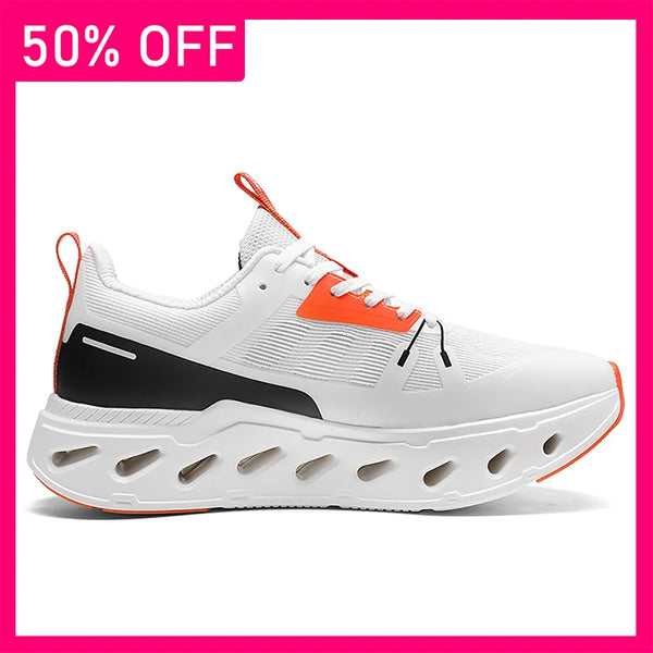 Men Sports Shoes New Fashionable Versatile Lightweight Comfortable Thick Soled Running Shoes Autumn Outdoor Fitness Sports Shoes
