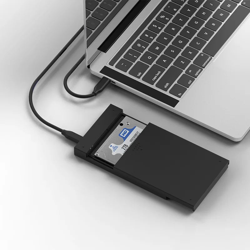 ស្រោម ថាស រឹង ចល័ត Blueendless 2.5 SATA ទៅ USB3.0/3.1 HDD គាំទ្រ HDD ទំហំ 6TB សម្រាប់ SSD ស្រោម HDD សម្រាប់ ផ្ទុក ទិន្នន័យ ខាងក្រៅ