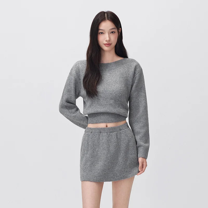 អាវយឺតប៉ាក់ Semir សម្រាប់នារី អាចដោះចេញបាន រចនាបថតិចតួចបំផុត ឆ្នាំ២០២៦ សម្លៀកបំពាក់រដូវរងាថ្មី ពាក់ប្រចាំថ្ងៃ រចនាបថទីក្រុង ធម្មតា អាកាសធាតុត្រជាក់ ស្រទាប់