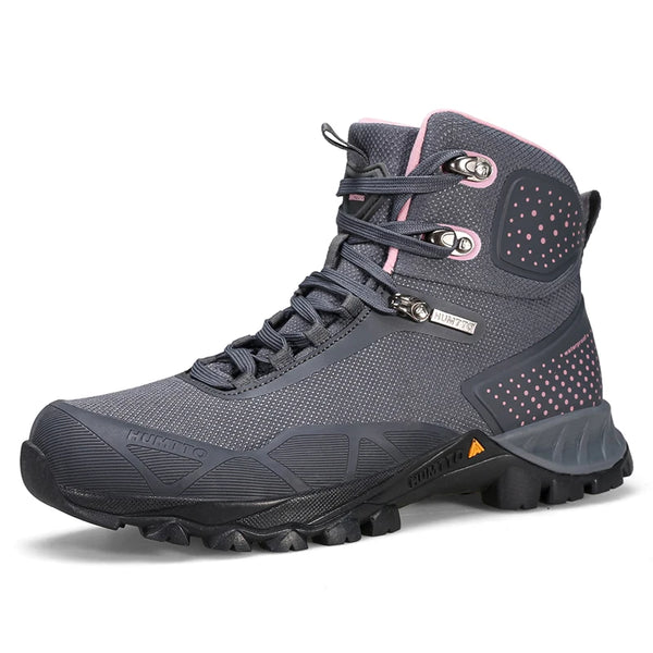 HUMTTO Waterproof Hiking Shoes Women Winter Sports Black Luxury Designer Outdoor Sneakers Woman Trekking Ankle Boots for Womens