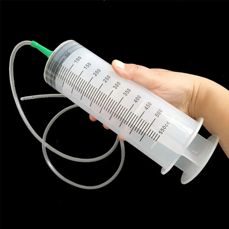 Large Wide Mouth Plastic Syringe Reusable Measuring Injector For Car Oil Extraction Glue Dispensing Pet Feeding Lab Enema Liquid
