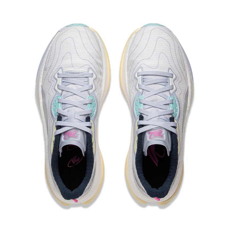 ស្បែកជើងរត់ Li-Ning សម្រាប់នារី YUEYING 4 PRO Cushion LN CLOUD PLUS Cushion LiNing ស្បែកជើងប៉ាតាការពារការរអិល ARHV006