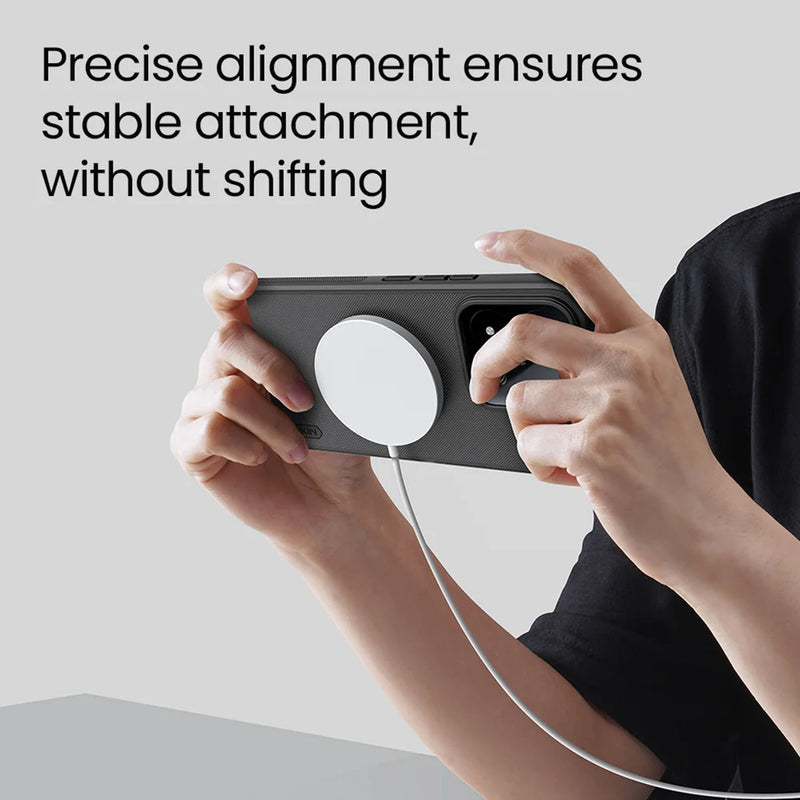 NILLKIN For Xiaomi 17T Pro Magsafe Case Super Frosted Shield Pro Soft TPU PC Shockproof  Back Cover For Mi 17T Pro Magnetic Case