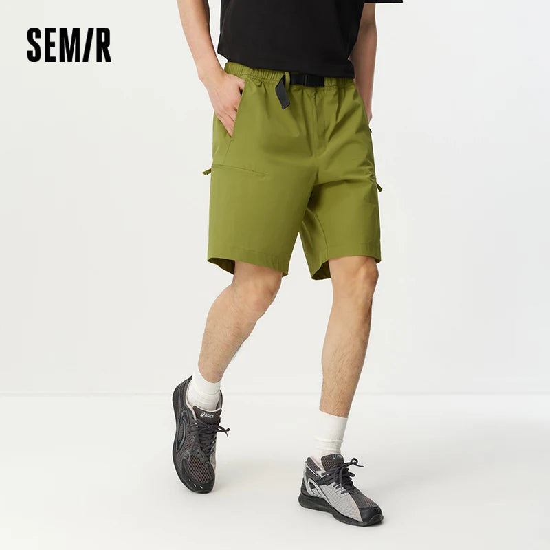Semir Mens Shorts 2026 Quick Dry Cool Feeling Outdoor Functional Reflective Printed Elastic Casual