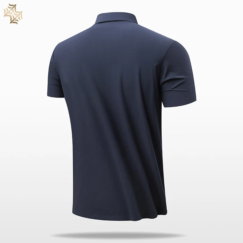 SBWL Seamless Process High Quality Men's Outdoors Casual Tennis T-Shirt Golf POLO Shirt Quick Drying Business Casual POLO Shirt
