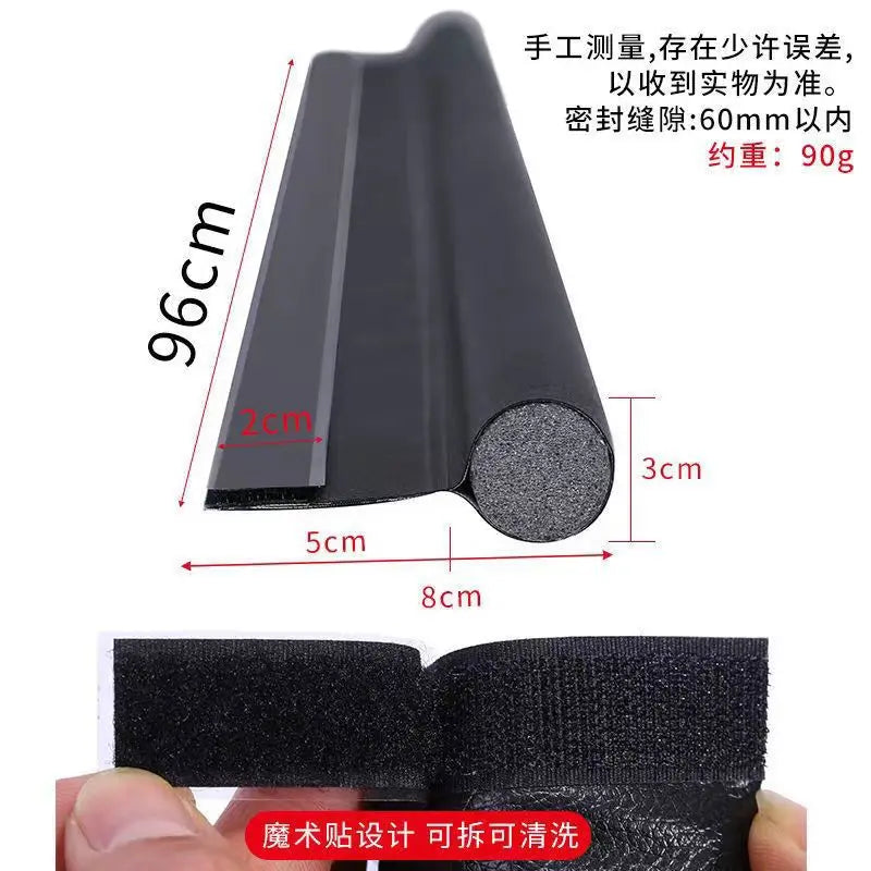 Door Bottoom Draft Stopper Weather Stripping Door Sweep Under Door Draft Blocker Insulator Weatherstrip House Acoustic Foam