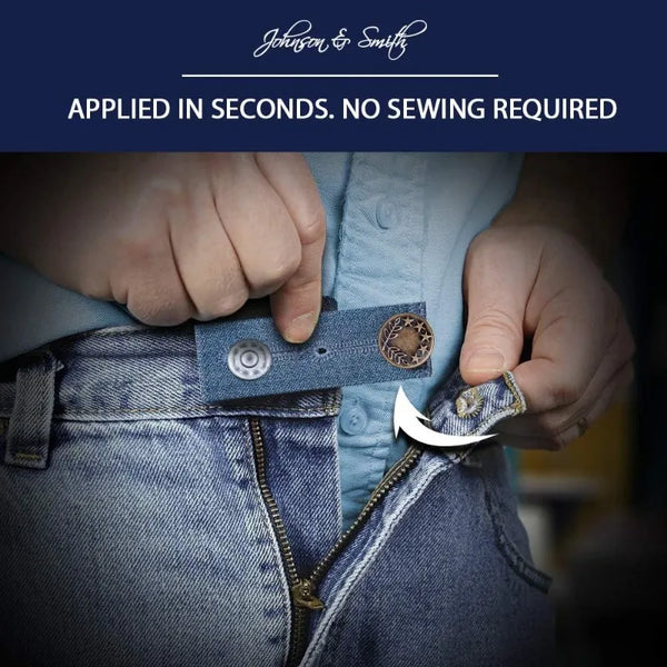 2pcs Seamless Jeans Waist Extension Buckle, Adjustable Waist Extender for Men'S And Women'S Jeans, Waist Extender. buttons.